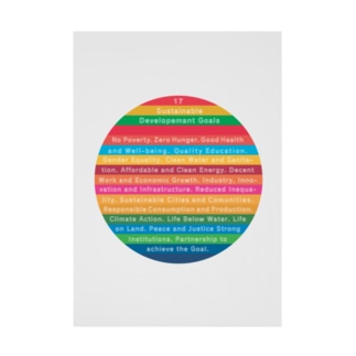SDGs - 17 Sustainable Development Goals - english ver. - Stickable Poster
