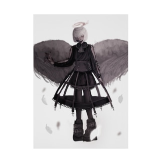 天使が黒い服着たっていい Stickable Poster