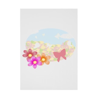 Butterfly wings flapping Stickable Poster