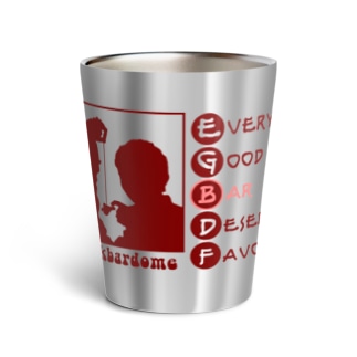 Every Good Bar Deserves Favour(赤) Thermo Tumbler