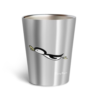 Flying penguins Thermo Tumbler