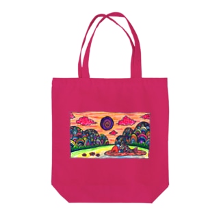 colorfulな景色． Tote Bag