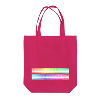 三代目　タイプB 24色の鍵盤カラフル　ライトカラー Tote Bag