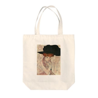 グスタフ・クリムト / 1910 / The Black Feather Hat / Gustav Klimt Tote Bag