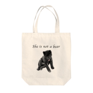 She is not a bear Tote Bag