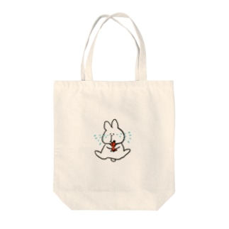 泣きウサギ Tote Bag