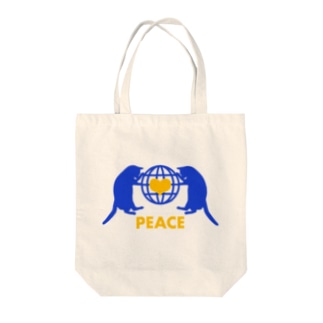 peace ウクライナカラー Tote Bag