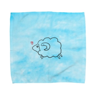 四足歩行の雲ちゃん Towel Handkerchief