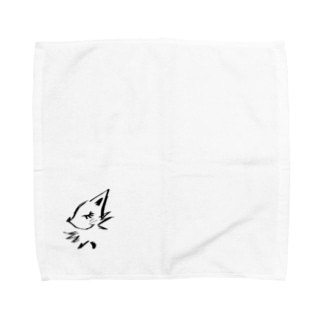 めぎつねさん Towel Handkerchief