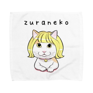 ズラねこ Towel Handkerchief