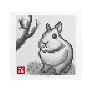 水墨画風のうさぎ Rabbitakeのタオルハンカチ通販 Suzuri スズリ 水墨画風のうさぎ Rabbitakeのタオルハンカチ通販 Suzuri スズリ