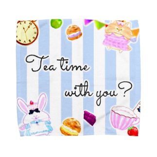 《ハロウィン》＊Tea time with you?*01アリス＊ Towel Handkerchief