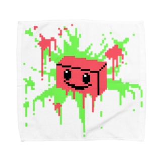 Dot.きゅーびっくん（Color3） Towel Handkerchief