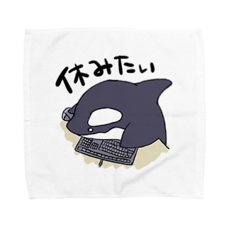 シャチのクーちゃん Towel Handkerchief