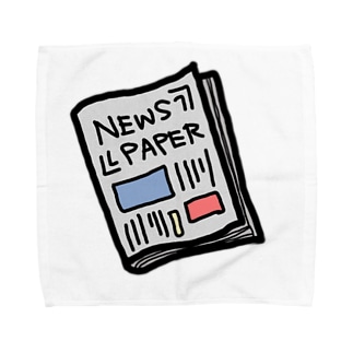 NEWSPAPER Towel Handkerchief