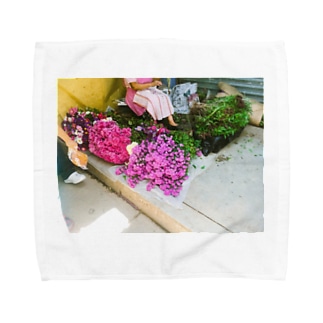 Las flores  Towel Handkerchief