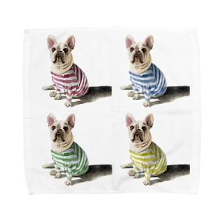 おもちちゃん（４色） Towel Handkerchief