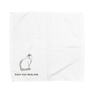 CozyCatShelter Towel Handkerchief