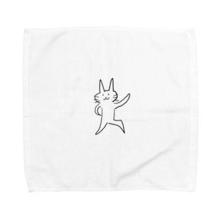 しっぽのないネコちゃん Towel Handkerchief