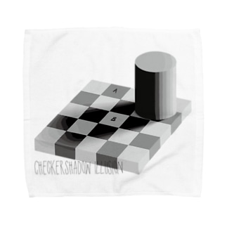 チェッカーシャドー錯視 Remarkable Items Remarkable のタオルハンカチ通販 Suzuri スズリ チェッカーシャドー錯視 Remarkable Items Remarkable のタオルハンカチ通販 Suzuri スズリ