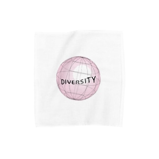【 DIVERSITY 】世界 - world Towel Handkerchief