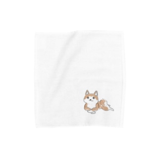 柴犬のしばきち/ばってんポーズ Towel Handkerchief