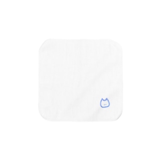 ねこさん。（水彩blue petit） Towel Handkerchief
