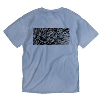 ハリネズミの草原 Washed T-Shirt