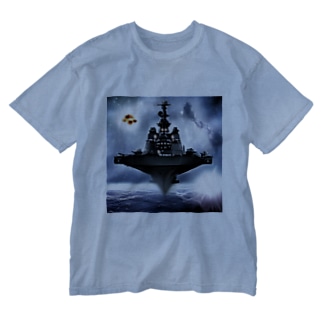 宇宙戦艦パトシップ Washed T-Shirt