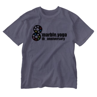 8'marble.yoga 8th Anniversary Washed T-Shirt