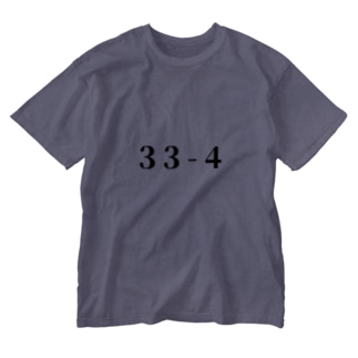 33-4 Washed T-Shirt