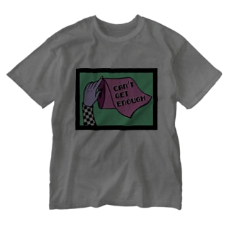CAN'T GET ENOUGH / GREEN トイレットペーパー　 Washed T-Shirt