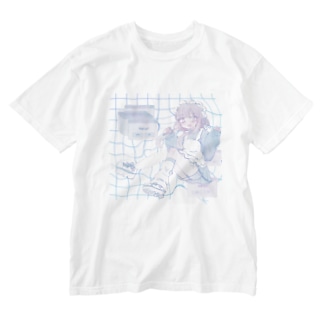 fall in clear（ゆめかわいいトリップ） Washed T-Shirt