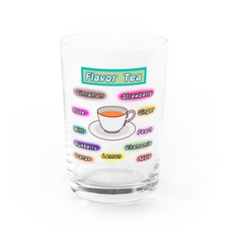 紅茶　フレーバー Water Glass