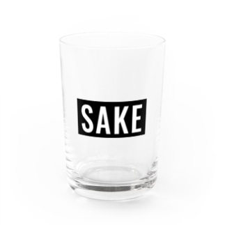 SAKE（ロゴ風） Water Glass