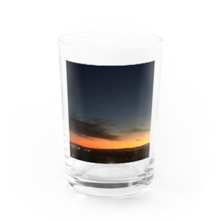 SF Sunset Water Glass