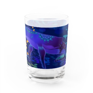 クジラA Water Glass