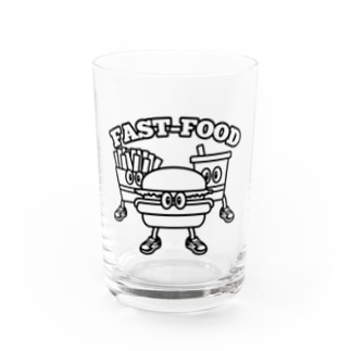fastfood_bros Water Glass