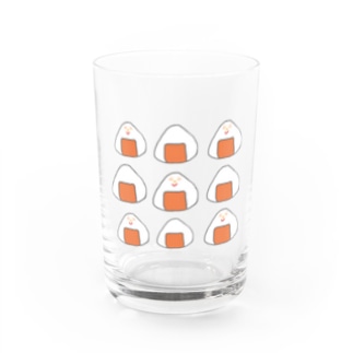 Orange rice ball boy  Water Glass