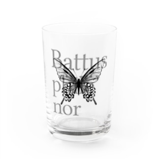 Battus philenor Water Glass