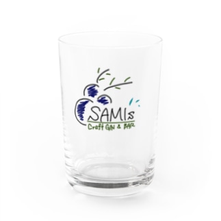 SAMIsロゴ Water Glass