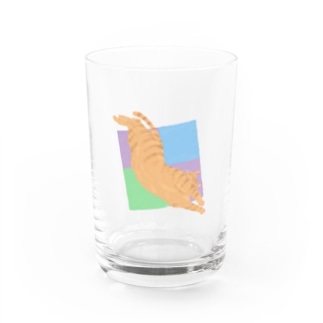 10cat_square Water Glass