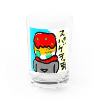スパ ゲティ男 Water Glass