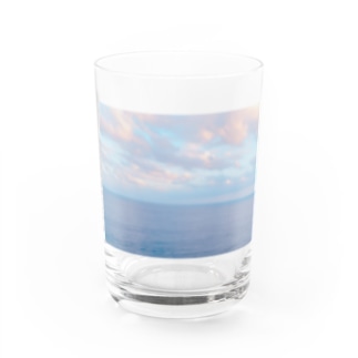 流れゆく空と海【風景写真】 Water Glass