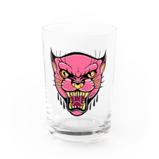 Pink panther Water Glass