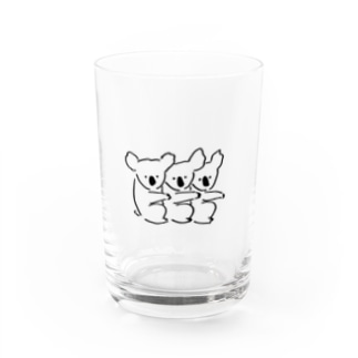 コアラ三兄弟 Water Glass