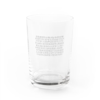 ロンゴロンゴ（グレー） Water Glass
