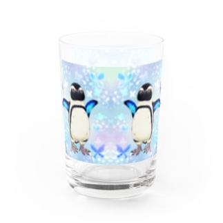 ケープペンギン「ちょうちょ追っかけてたらそっくりさんいたの」 Water Glass