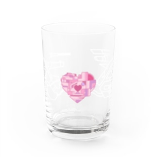 MetallicHEART Water Glass