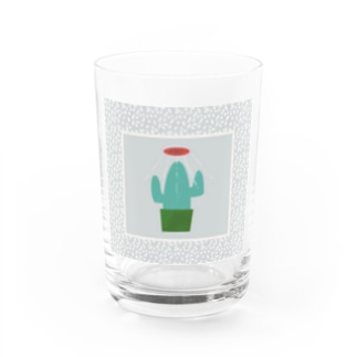 神聖なサボテン Water Glass